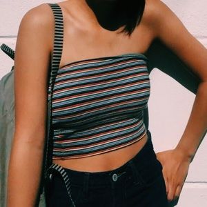 Brandy Melville Rainbow “Jenny” Tube Top